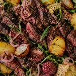 steak-salad